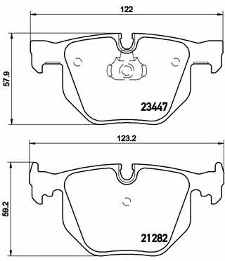 Kaufen Sie Brembo P06029 zum guten Preis bei 2407.PL!