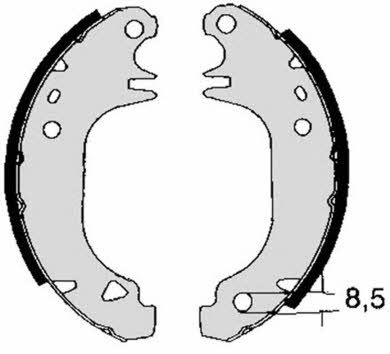Bremsbackensatz Brembo S 61 535