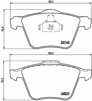 Kup Brembo P24077 – super cena na 2407.PL!