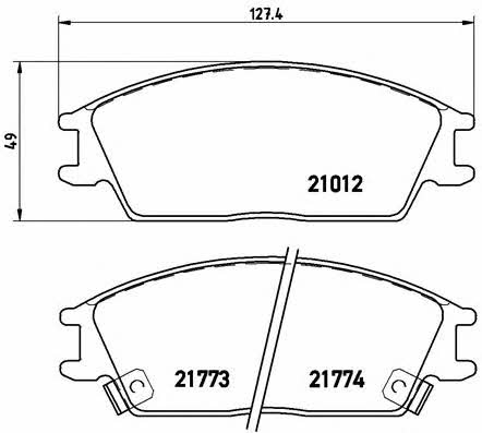 Купить Brembo P30024 – отличная цена на 2407.PL!