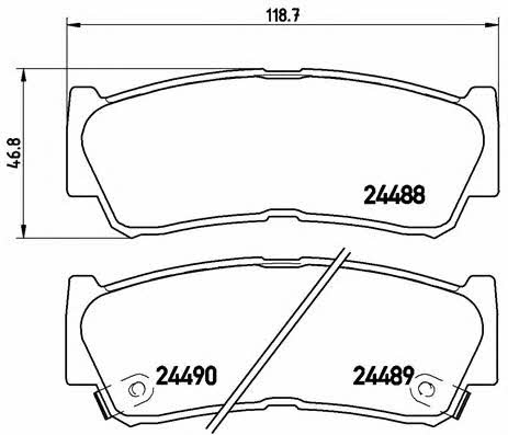 Buy Brembo P30037 – good price at 2407.PL!