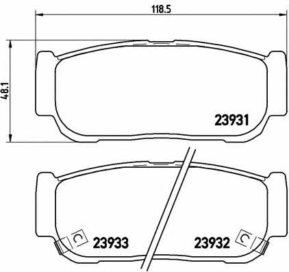 Купить Brembo P30057 – отличная цена на 2407.PL!