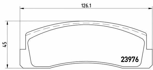 Купить Brembo P41005 – отличная цена на 2407.PL!