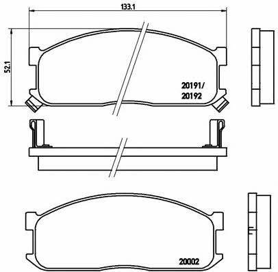 Kaufen Sie Brembo P49010 zum guten Preis bei 2407.PL!