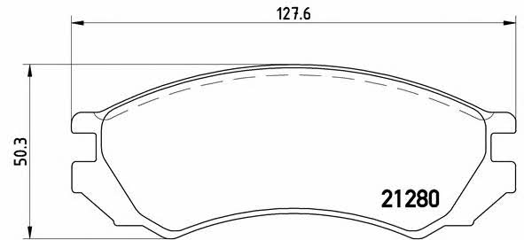 Купити Brembo P56023 – суперціна на 2407.PL!