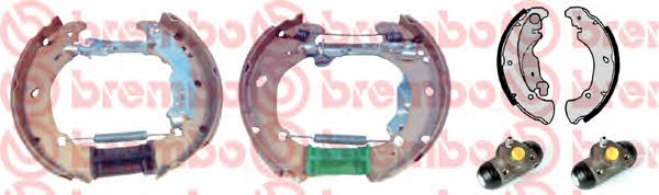 Brake shoes with cylinders, set Brembo K 23 042