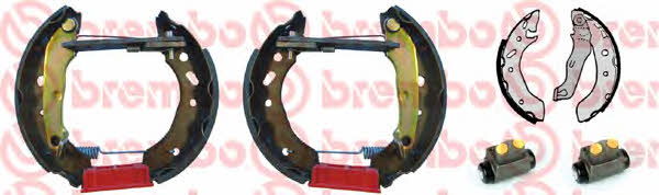 Колодки тормозные с цилиндрами, комплект Brembo K 24 056