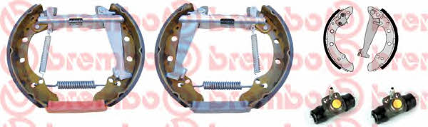 Brake shoes with cylinders, set Brembo K 85 023
