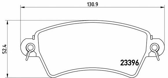 Купити Brembo P61065 – суперціна на 2407.PL!