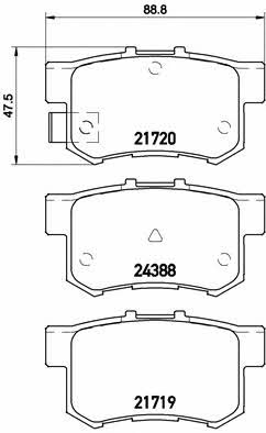 Купити Brembo P79027 – суперціна на 2407.PL!