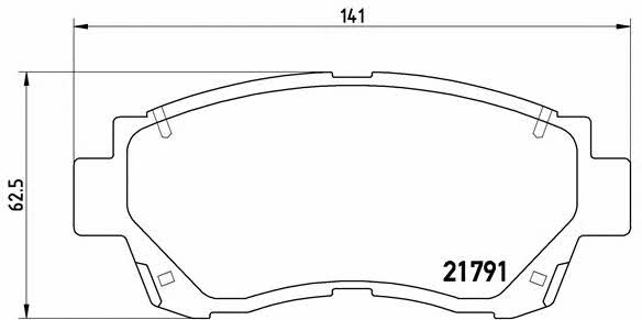 Купить Brembo P83027 – отличная цена на 2407.PL!