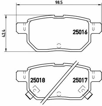 Купить Brembo P83133 – отличная цена на 2407.PL!