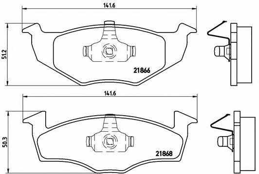 Купить Brembo P85031 – отличная цена на 2407.PL!