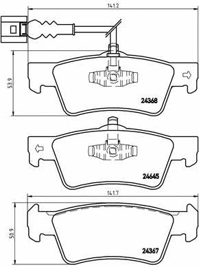 Buy Brembo P85091 – good price at 2407.PL!