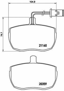 Kaufen Sie Brembo PA6006 zum guten Preis bei 2407.PL!