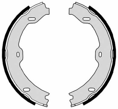 Parking brake shoes Brembo S 50 519