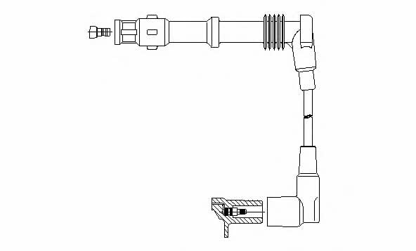 Bremi 106/50 Ignition cable 10650: Buy near me in Poland at 2407.PL - Good price!