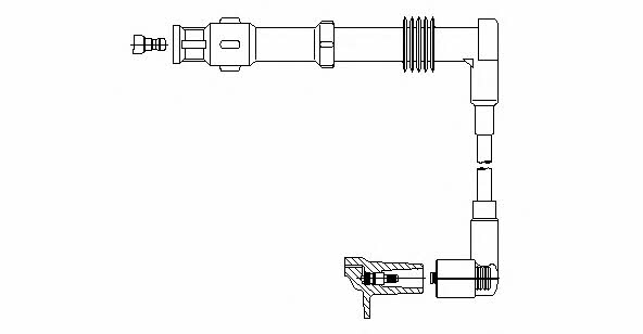 Bremi 113/80 Ignition cable 11380: Buy near me in Poland at 2407.PL - Good price!