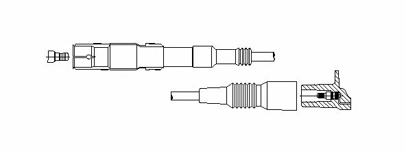 Bremi 118/60 Ignition cable 11860: Buy near me in Poland at 2407.PL - Good price!