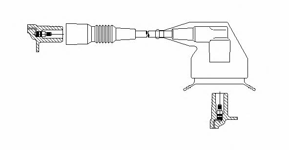 Bremi 131/50 Ignition cable 13150: Buy near me in Poland at 2407.PL - Good price!