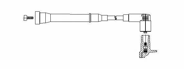 Bremi 140/135 Przewód wysokiego napięcia 140135: Atrakcyjna cena w Polsce na 2407.PL - Zamów teraz!