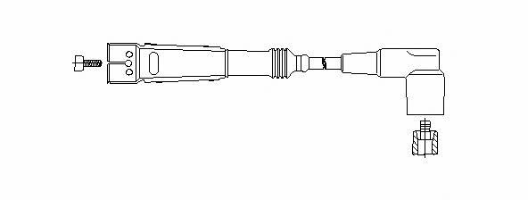 Bremi 157/80 Przewód wysokiego napięcia 15780: Dobra cena w Polsce na 2407.PL - Kup Teraz!