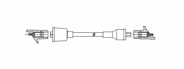 Bremi 6A28/35 Przewód wysokiego napięcia 6A2835: Dobra cena w Polsce na 2407.PL - Kup Teraz!