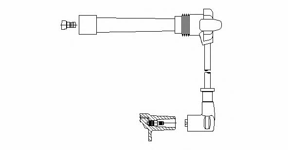 Bremi 6A54/40 Провод высоковольтный 6A5440: Отличная цена - Купить в Польше на 2407.PL!