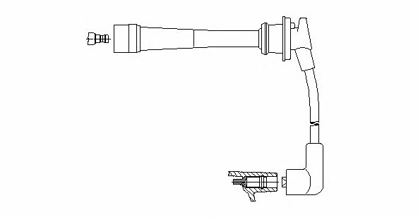 Bremi 6A76/23 Ignition cable 6A7623: Buy near me in Poland at 2407.PL - Good price!