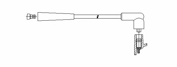 Bremi 611/60 Провод высоковольтный 61160: Отличная цена - Купить в Польше на 2407.PL!