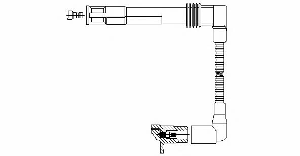 Bremi 196/47 Ignition cable 19647: Buy near me in Poland at 2407.PL - Good price!