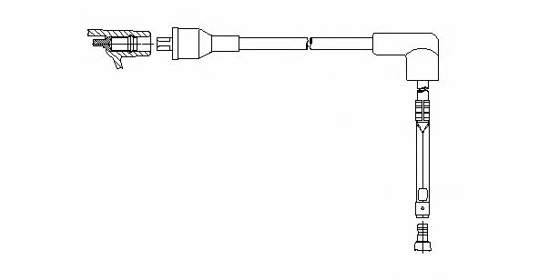 Bremi 768/47 Ignition cable 76847: Buy near me in Poland at 2407.PL - Good price!