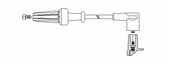 Bremi 663/55 Провод высоковольтный 66355: Отличная цена - Купить в Польше на 2407.PL!