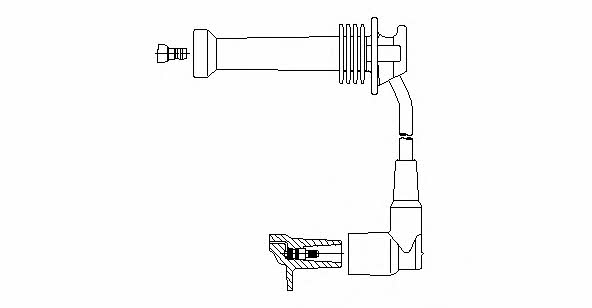 Bremi 897/37 Ignition cable 89737: Buy near me in Poland at 2407.PL - Good price!