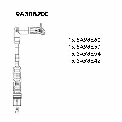 Bremi 9A30B200 Провода высоковольтные, комплект 9A30B200: Отличная цена - Купить в Польше на 2407.PL!