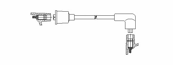 Bremi 348/32 Провод высоковольтный 34832: Отличная цена - Купить в Польше на 2407.PL!