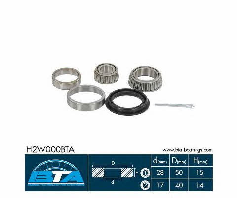 BTA H2W000BTA Wheel bearing kit H2W000BTA: Buy near me in Poland at 2407.PL - Good price!