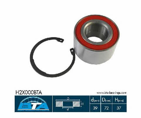 BTA H2X000BTA Wheel bearing kit H2X000BTA: Buy near me in Poland at 2407.PL - Good price!