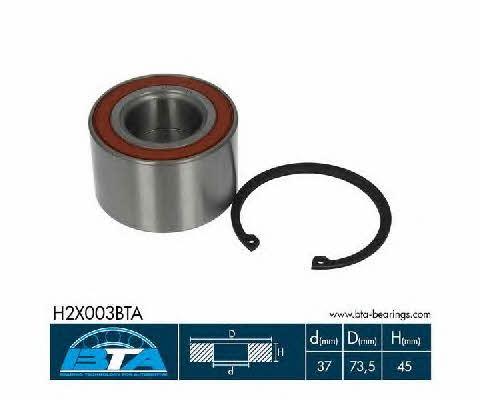 BTA H2X003BTA Wheel bearing kit H2X003BTA: Buy near me in Poland at 2407.PL - Good price!