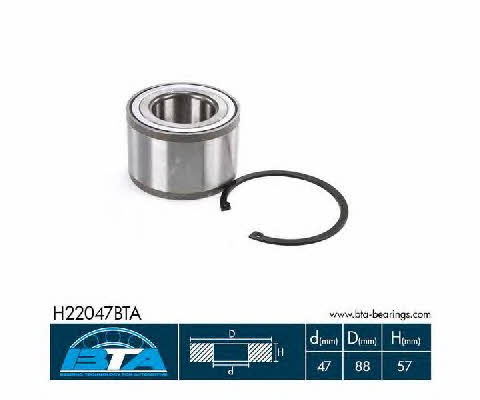 BTA H22047BTA Wheel bearing kit H22047BTA: Buy near me in Poland at 2407.PL - Good price!