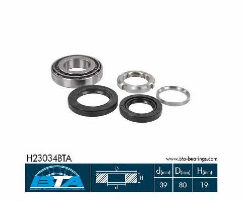 BTA H23034BTA Wheel bearing kit H23034BTA: Buy near me in Poland at 2407.PL - Good price!