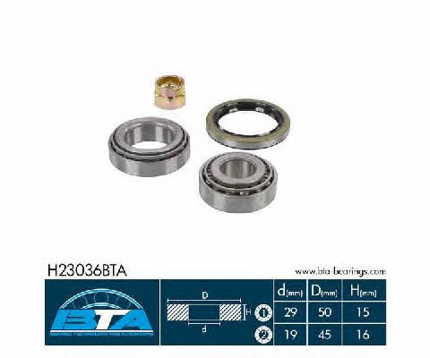 BTA H23036BTA Wheel bearing kit H23036BTA: Buy near me in Poland at 2407.PL - Good price!