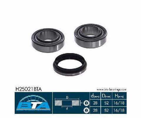 BTA H25021BTA Wheel hub bearing H25021BTA: Buy near me in Poland at 2407.PL - Good price!