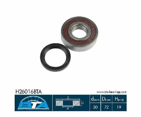 BTA H26016BTA Wheel bearing kit H26016BTA: Buy near me in Poland at 2407.PL - Good price!
