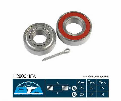 BTA H28004BTA Wheel bearing kit H28004BTA: Buy near me in Poland at 2407.PL - Good price!