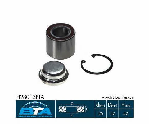 BTA H28013BTA Rear Wheel Bearing Kit H28013BTA: Buy near me in Poland at 2407.PL - Good price!