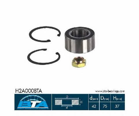 BTA H2A000BTA Wheel bearing kit H2A000BTA: Buy near me in Poland at 2407.PL - Good price!