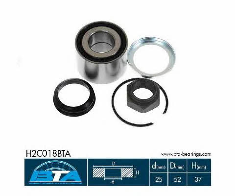 BTA H2C018BTA Wheel bearing kit H2C018BTA: Buy near me in Poland at 2407.PL - Good price!