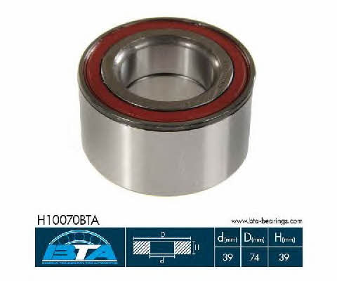 BTA H10070BTA Wheel hub bearing H10070BTA: Buy near me in Poland at 2407.PL - Good price!