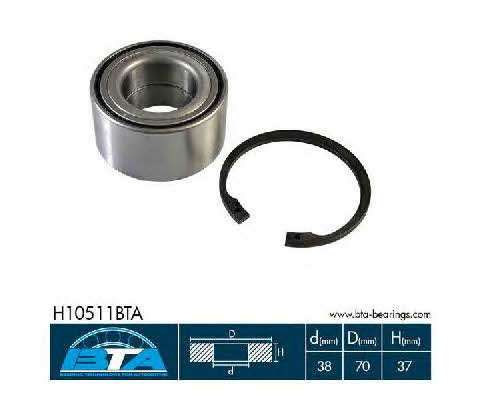 BTA H10511BTA Wheel bearing kit H10511BTA: Buy near me in Poland at 2407.PL - Good price!